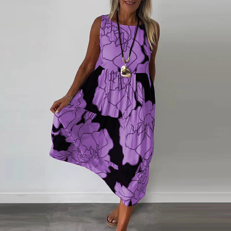 CAITLYN™ - Robe Maxi Sans Manches