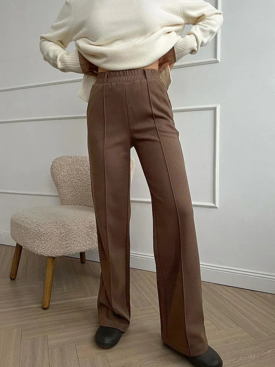 Loungewear Club™ | Pantalon Élégant à Taille Élastique