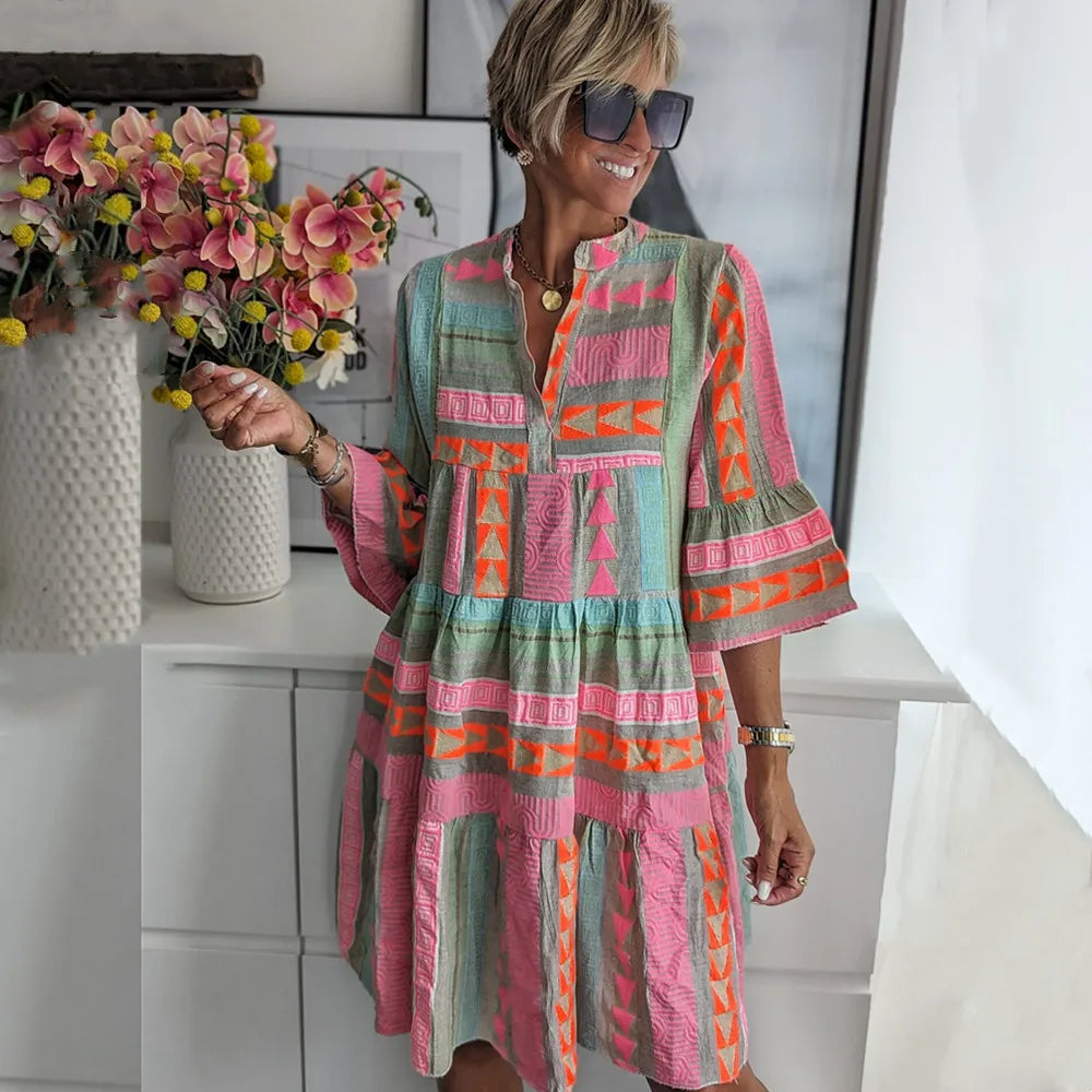 LILY - Robe de Printemps