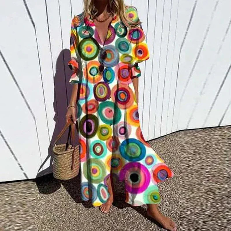 Loungewear Club™ | Robe Boho Élégante