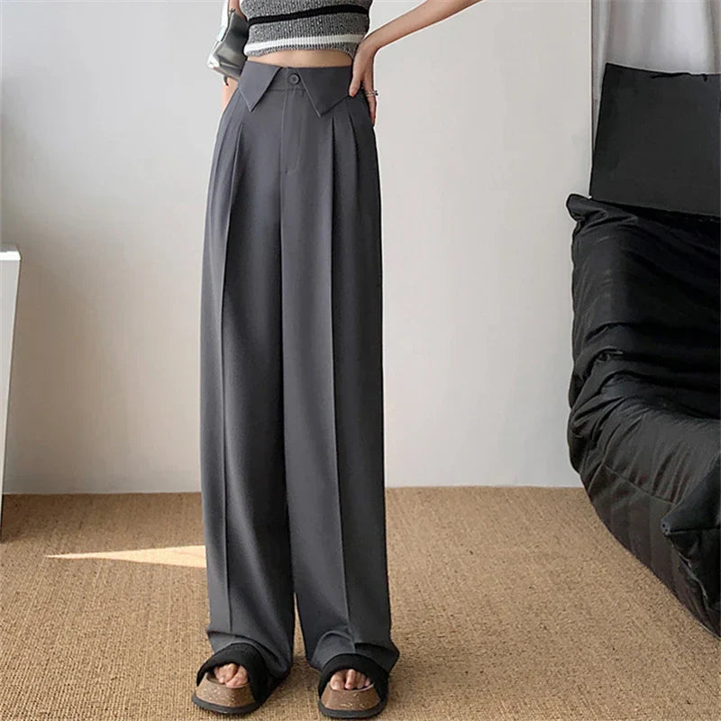 Loungewear Club™ | Pantalon Évasé Élégance Structurée