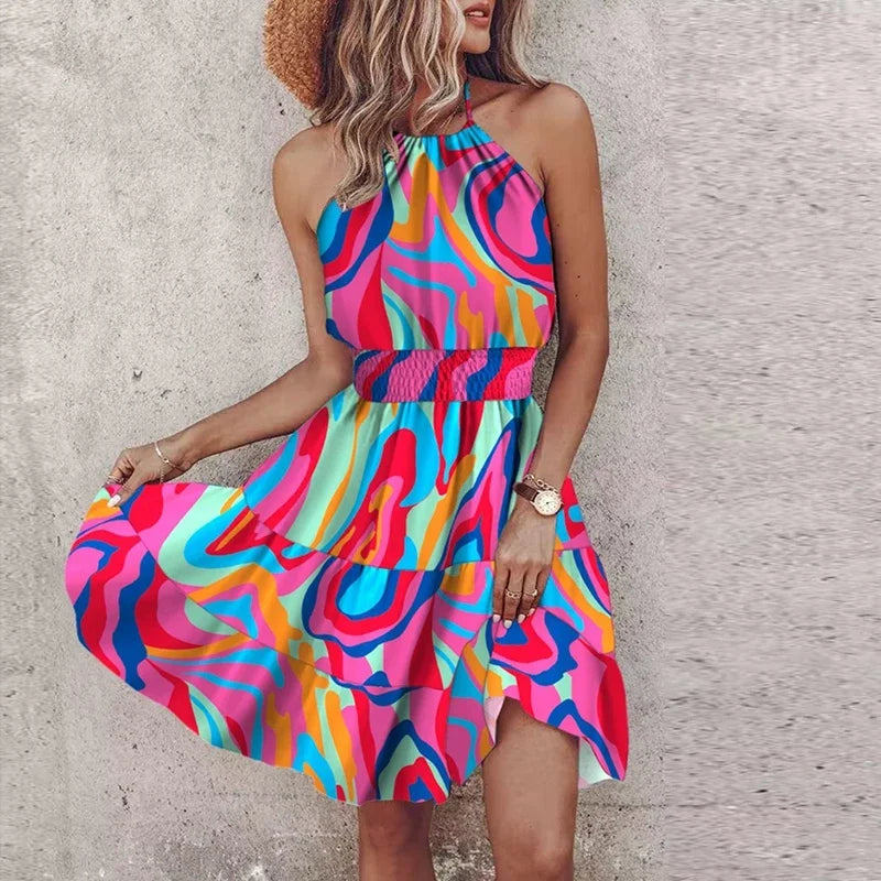 Angela™ - Robe Halter Chic