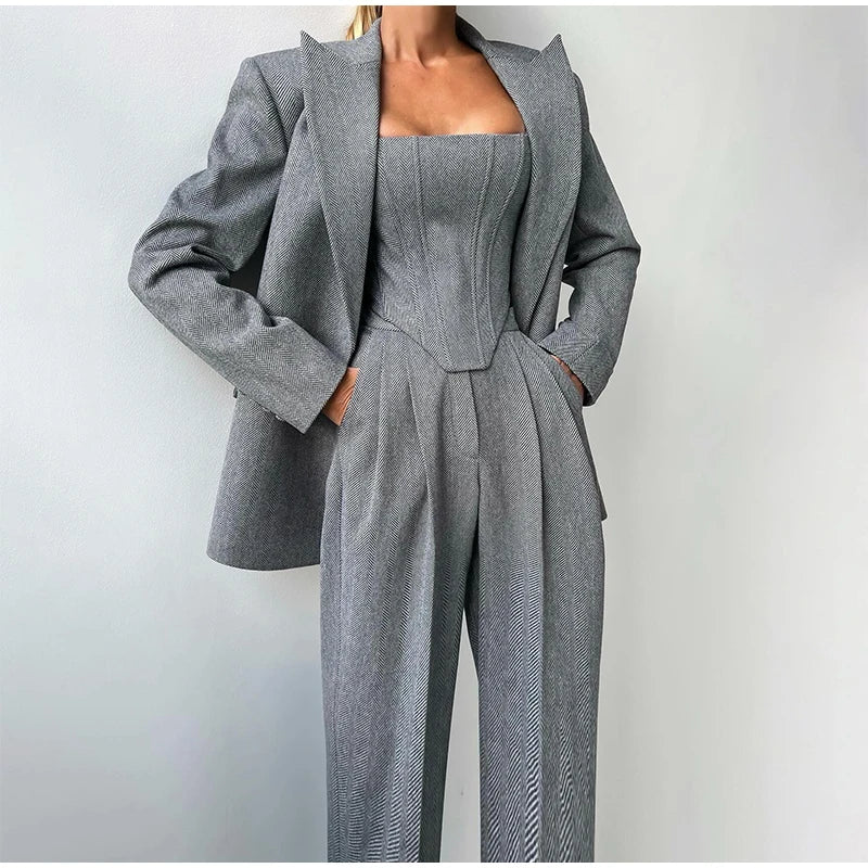 Loungewear Club™️ | Ensemble trois pièces