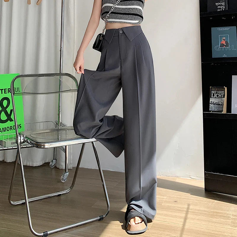 Loungewear Club™ | Pantalon Évasé Élégance Structurée