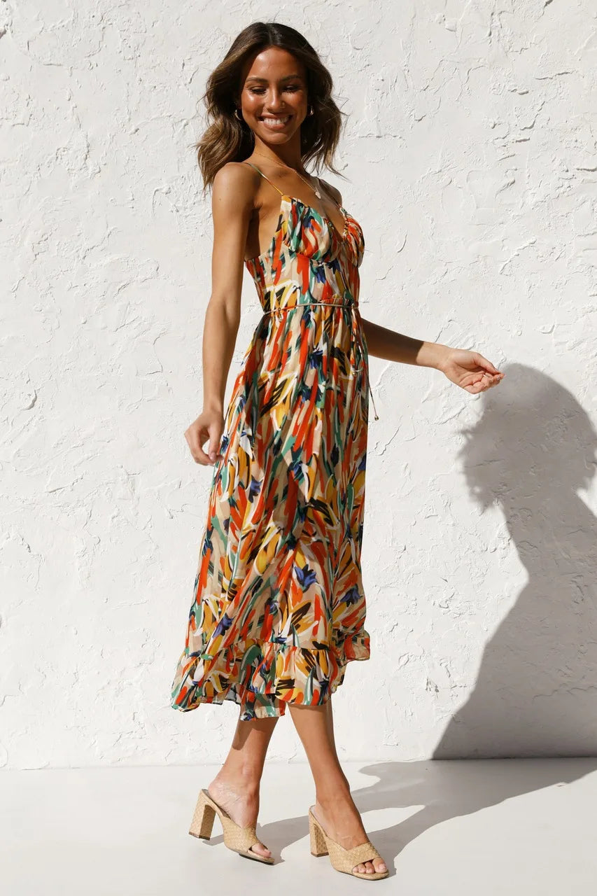 Loungewear Club™️ | Robe d'été élégante