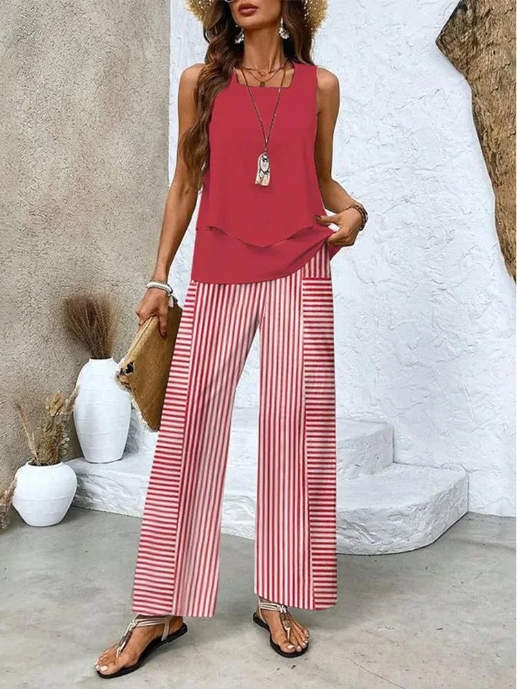 Loungewear Club™ | Ensemble à imprimé tropical