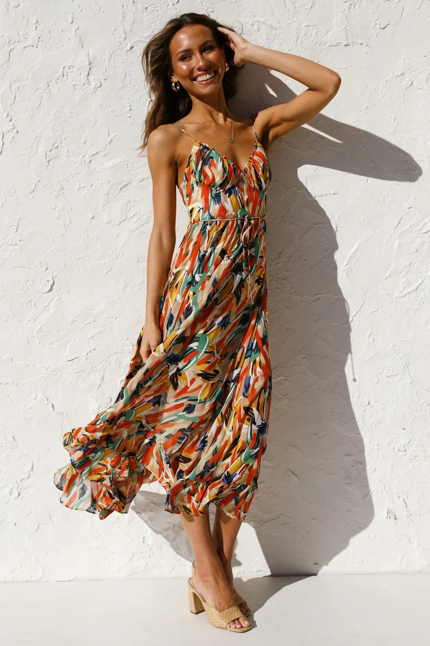 Loungewear Club™️ | Robe d'été élégante