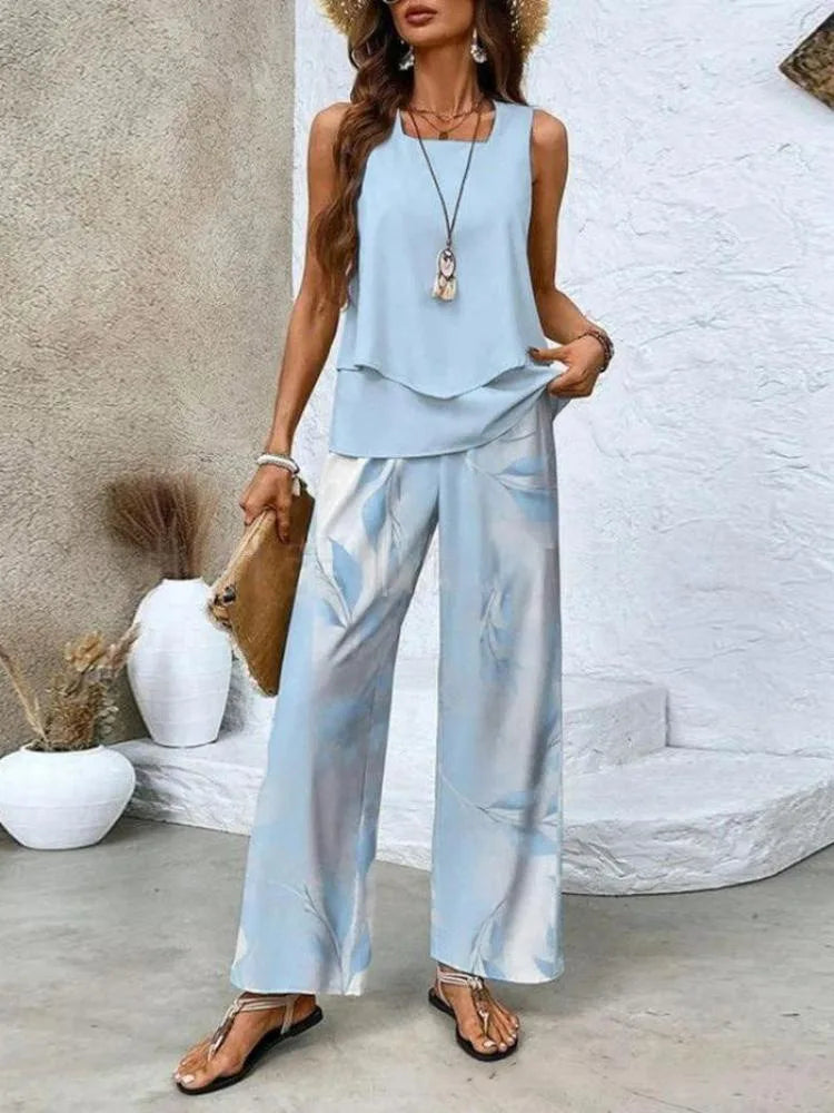 Loungewear Club™ | Ensemble à imprimé tropical