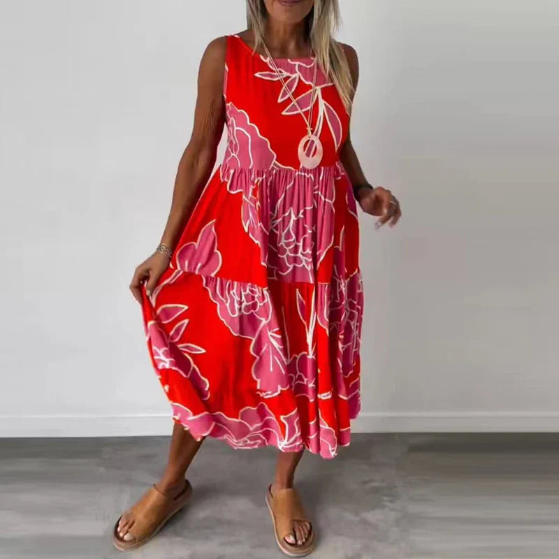 CAITLYN™ - Robe Maxi Sans Manches