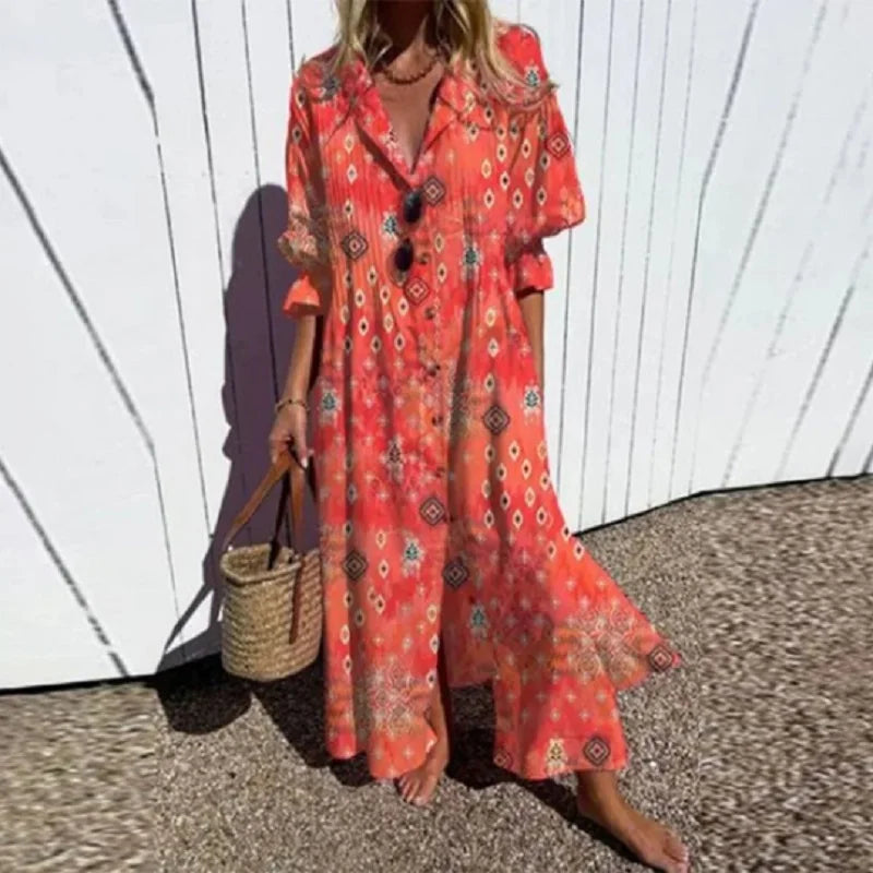 Loungewear Club™ | Robe Boho Élégante