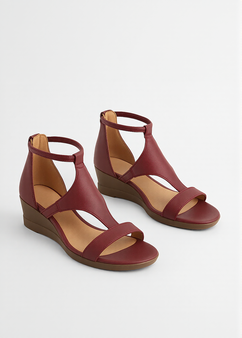 Loungewear Club™ | Sandales à talons compensés élégantes