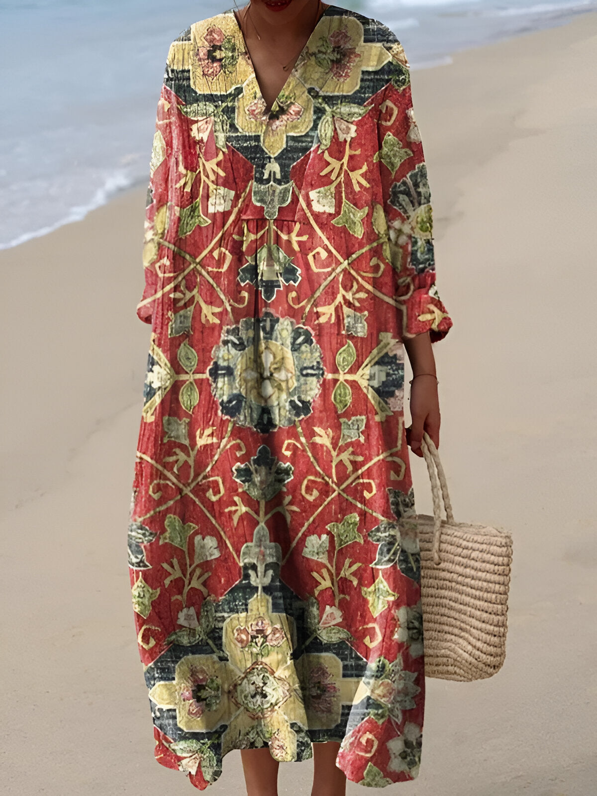 Charelle™ | Robe Imprimée Brise d’Été