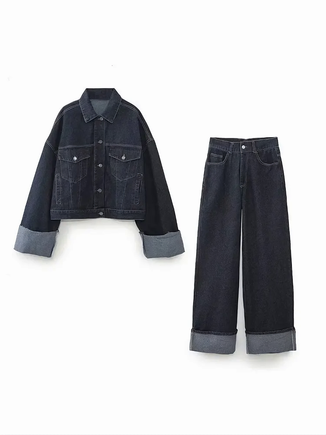 Loungewear Club™️ | Ensemble de tissu denim