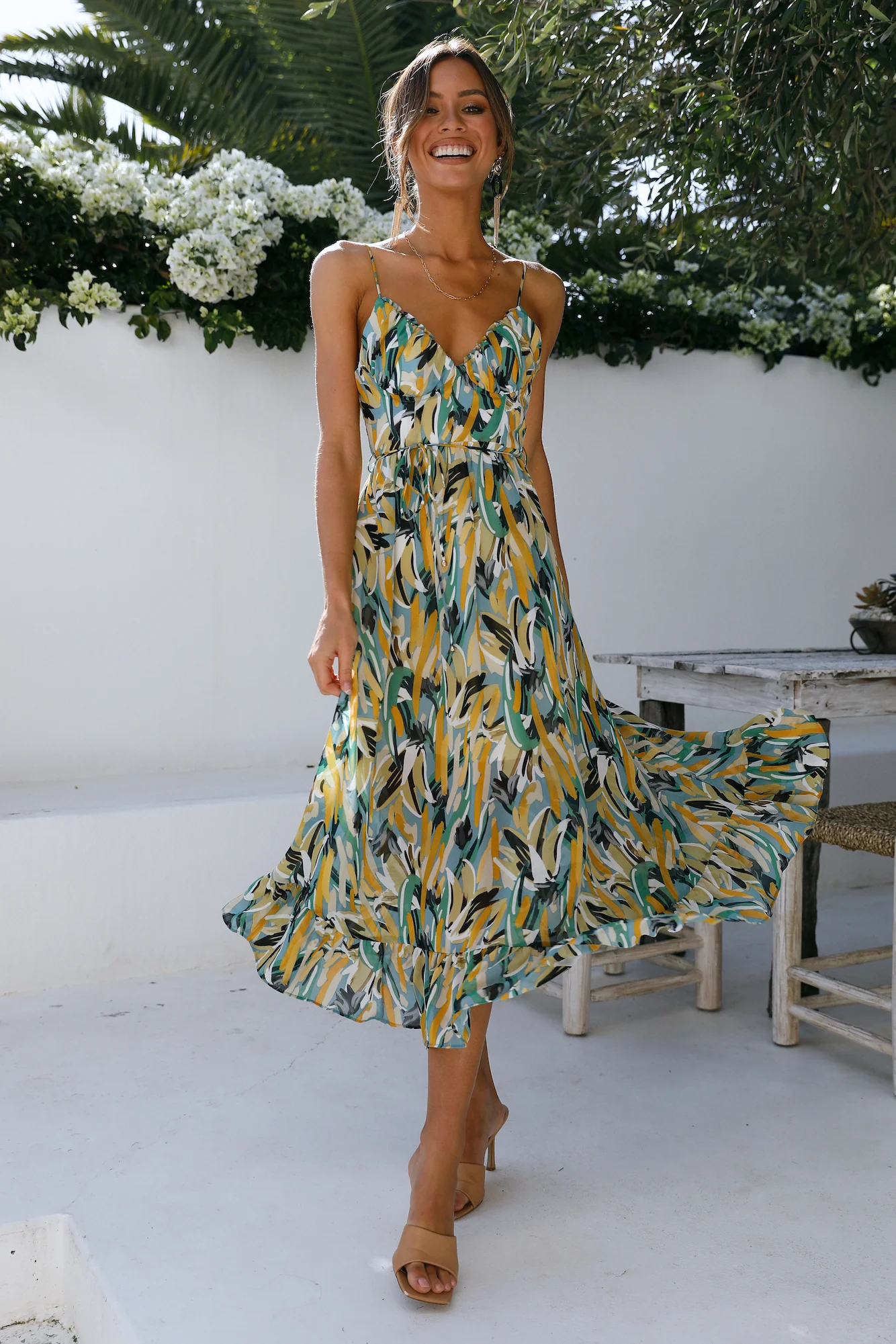 DORIA | Robe imprimée de saison