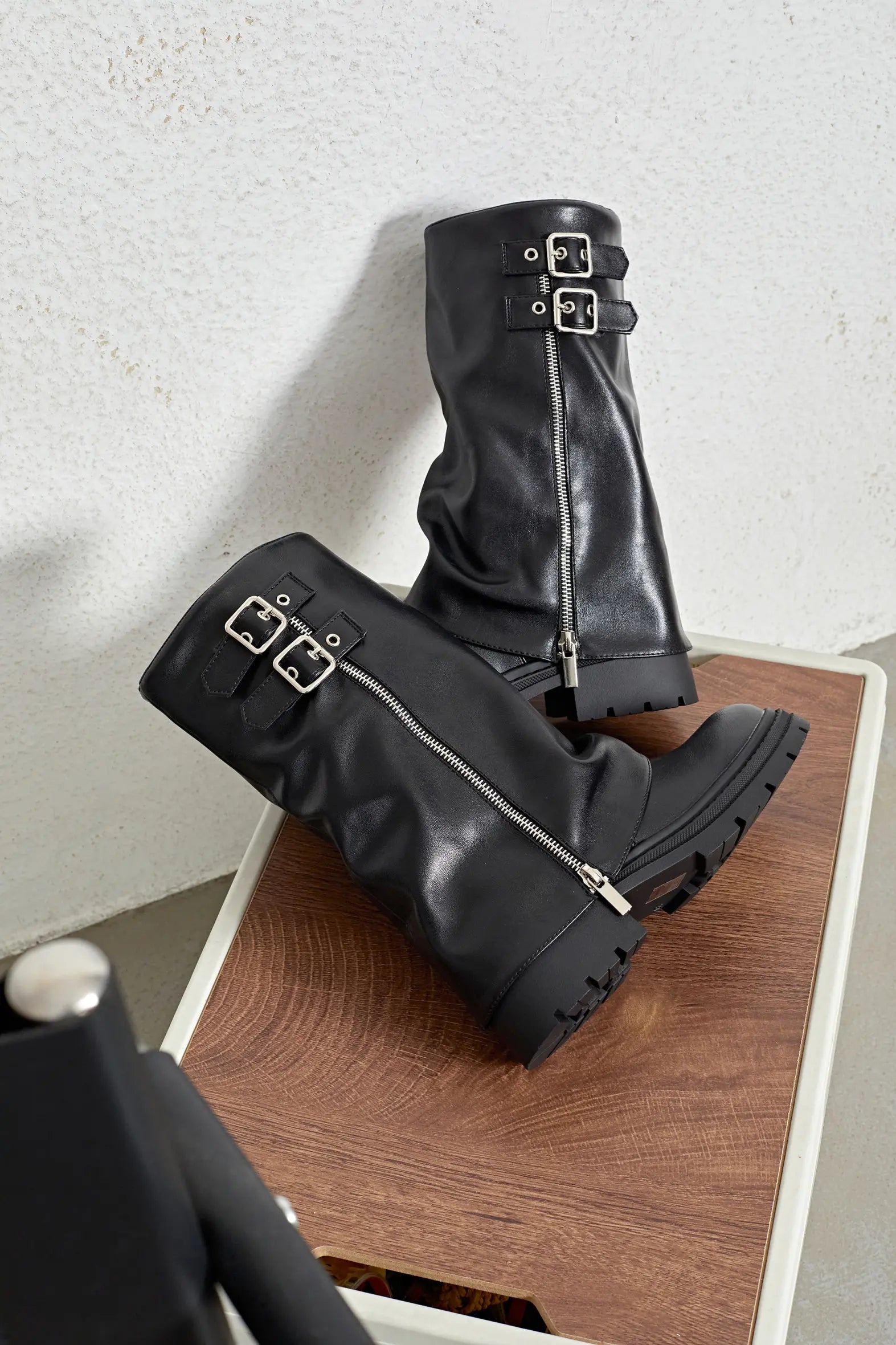 Loungewear Club™ | Bottines urbaines zippées