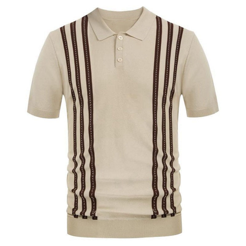 Loungewear Club™ | Polo décontracté rayé