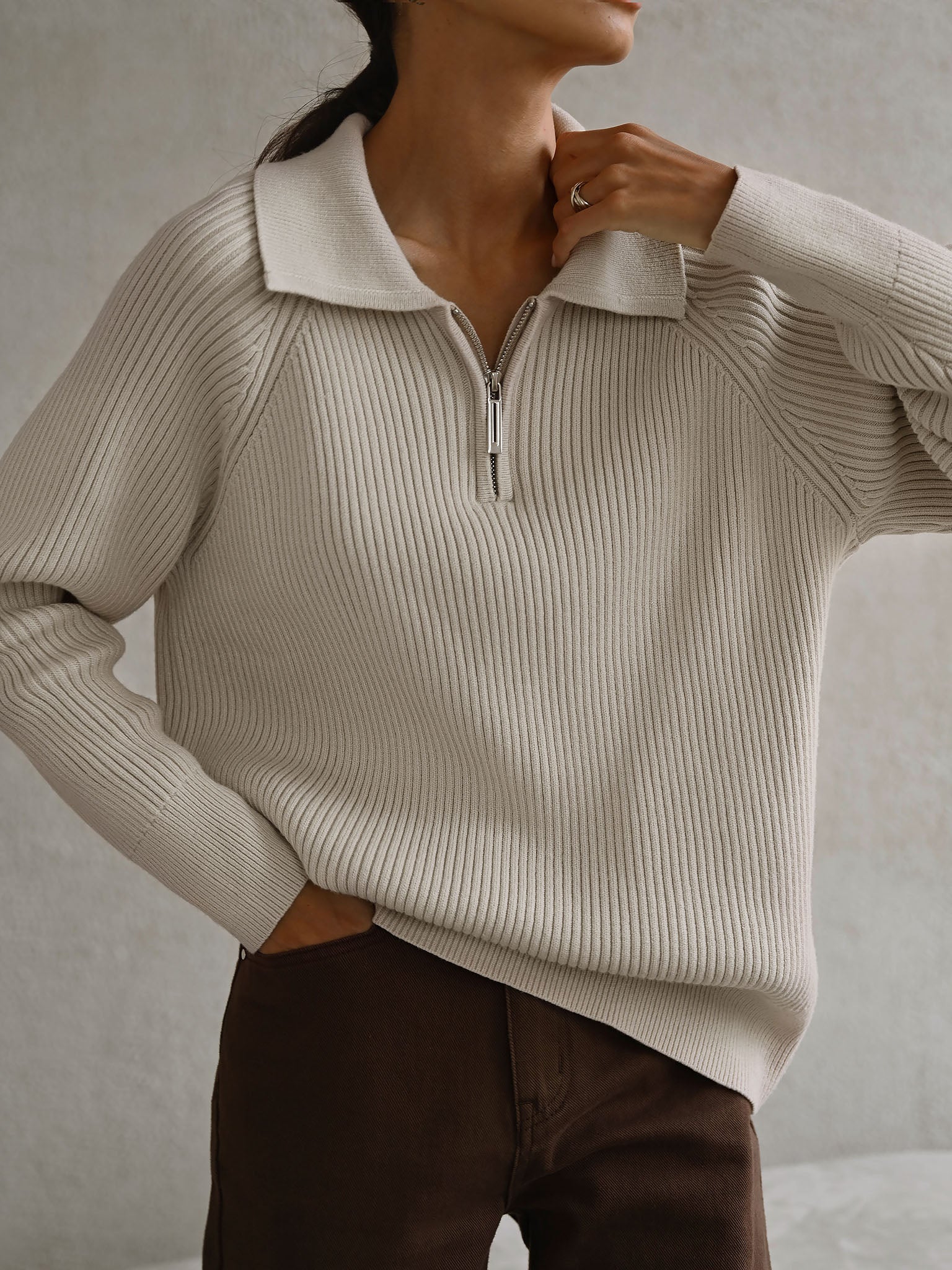 Loungewear Club™ | Pull zippé