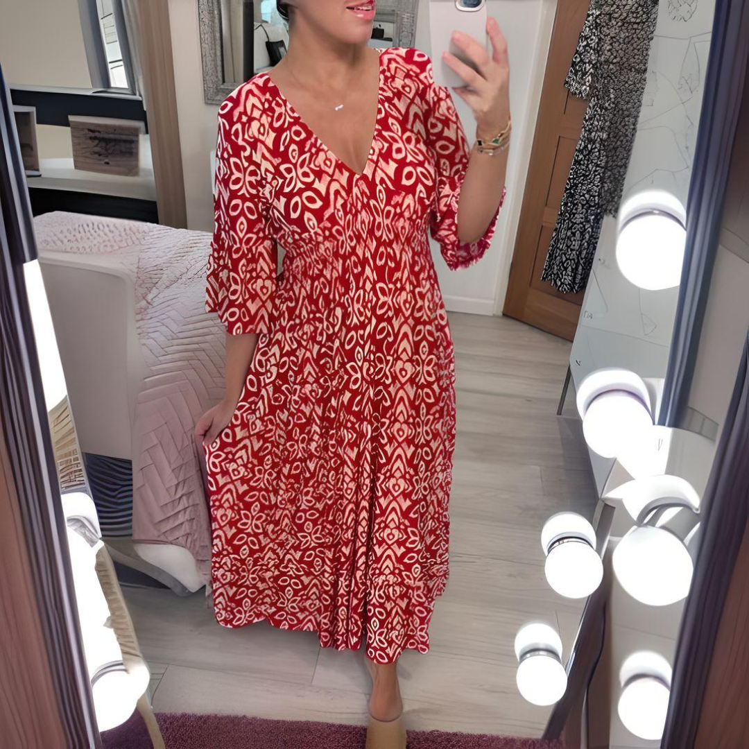 Isabella™ - Robe Imprimée Boho