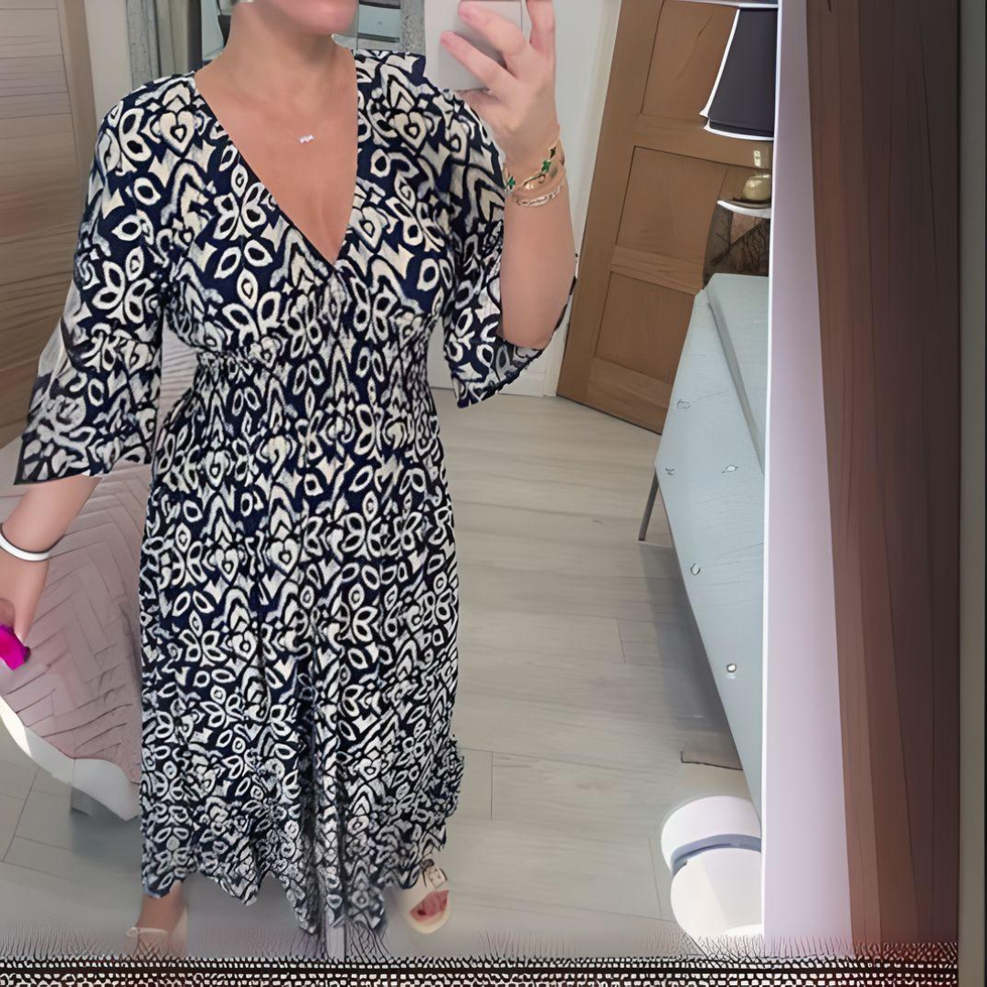 Isabella™ - Robe Imprimée Boho