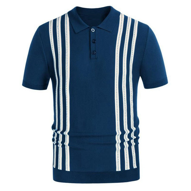 Loungewear Club™ | Polo décontracté rayé