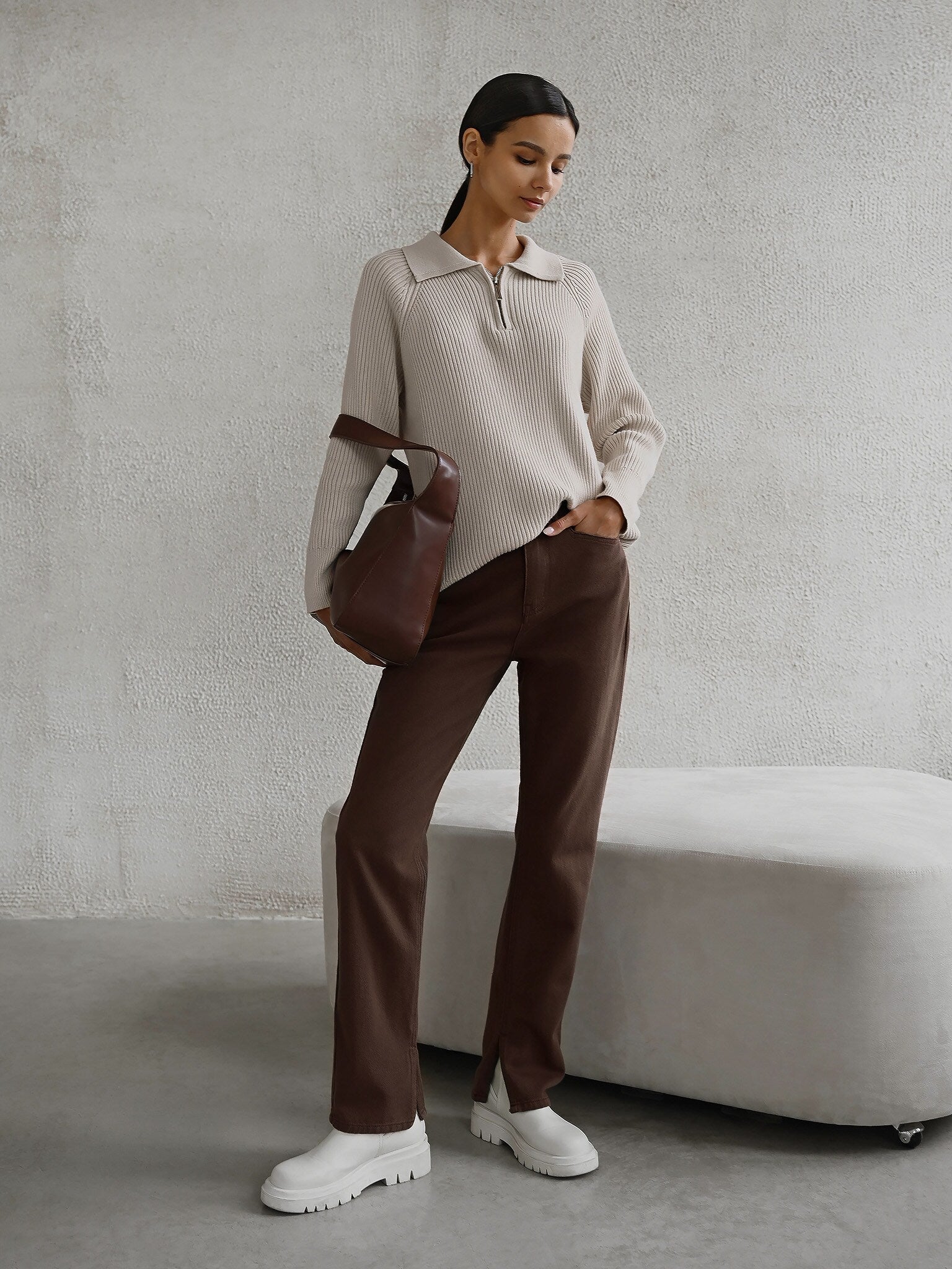 Loungewear Club™ | Pull zippé