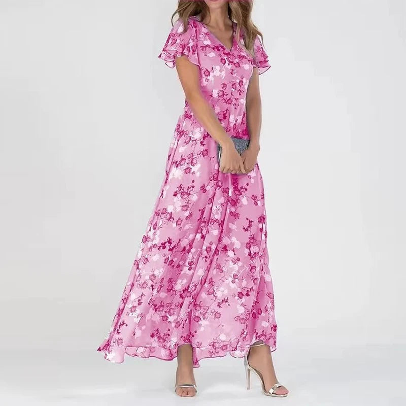 VICTORIA™ - Robe Glamoureuse Couverte du Ventre