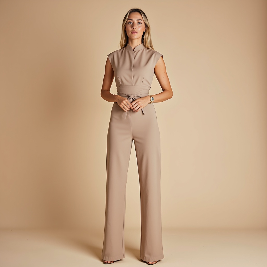 Loungewear Club™ | Combinaison élégante avec ceinture