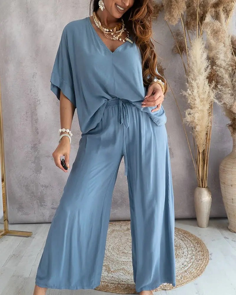 Loungewear Club™ | Ensemble de Loungewear Boho Décontracté