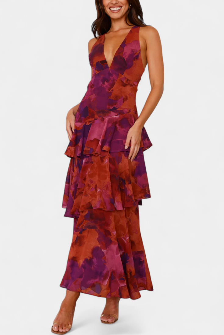 Georgette | Robe avec Décolleté en V