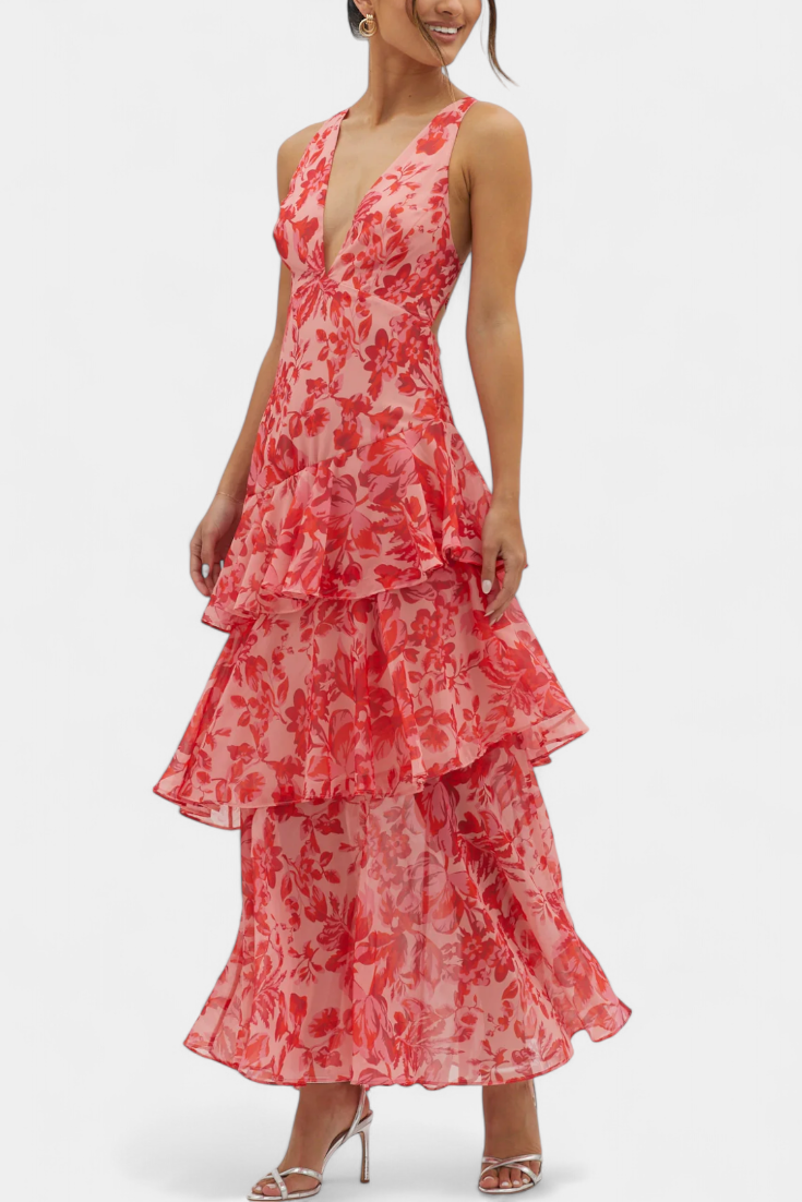 Georgette | Robe avec Décolleté en V
