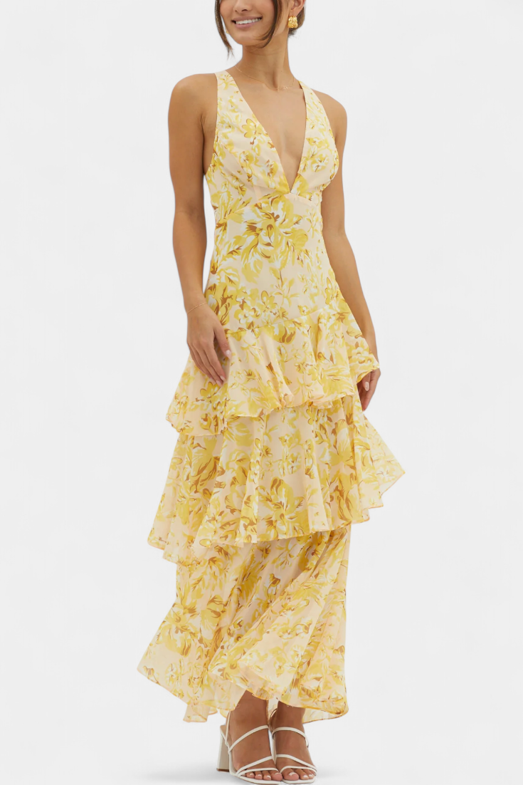Georgette | Robe avec Décolleté en V
