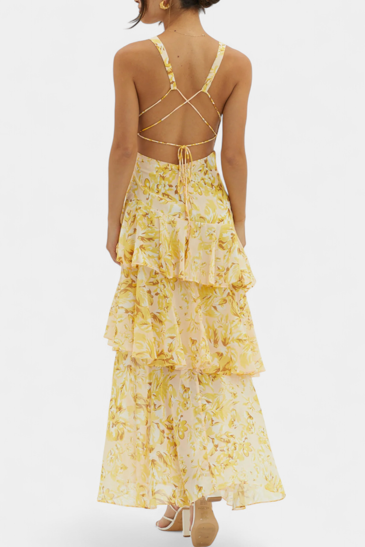 Georgette | Robe avec Décolleté en V