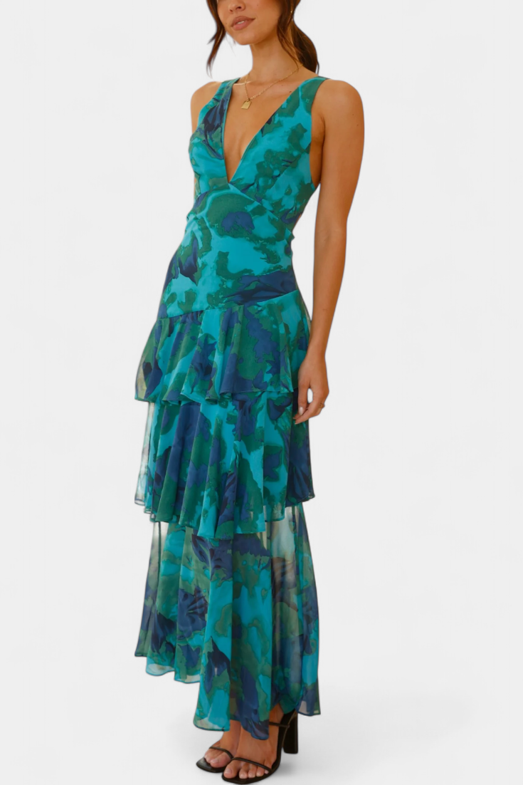 Georgette | Robe avec Décolleté en V