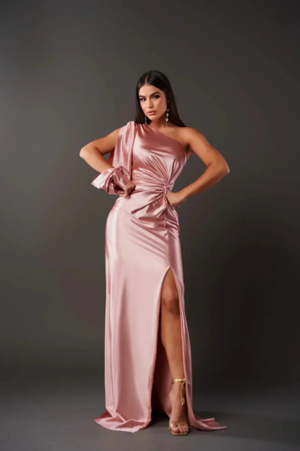 Alison - Robe Maxi Élégante à Fente