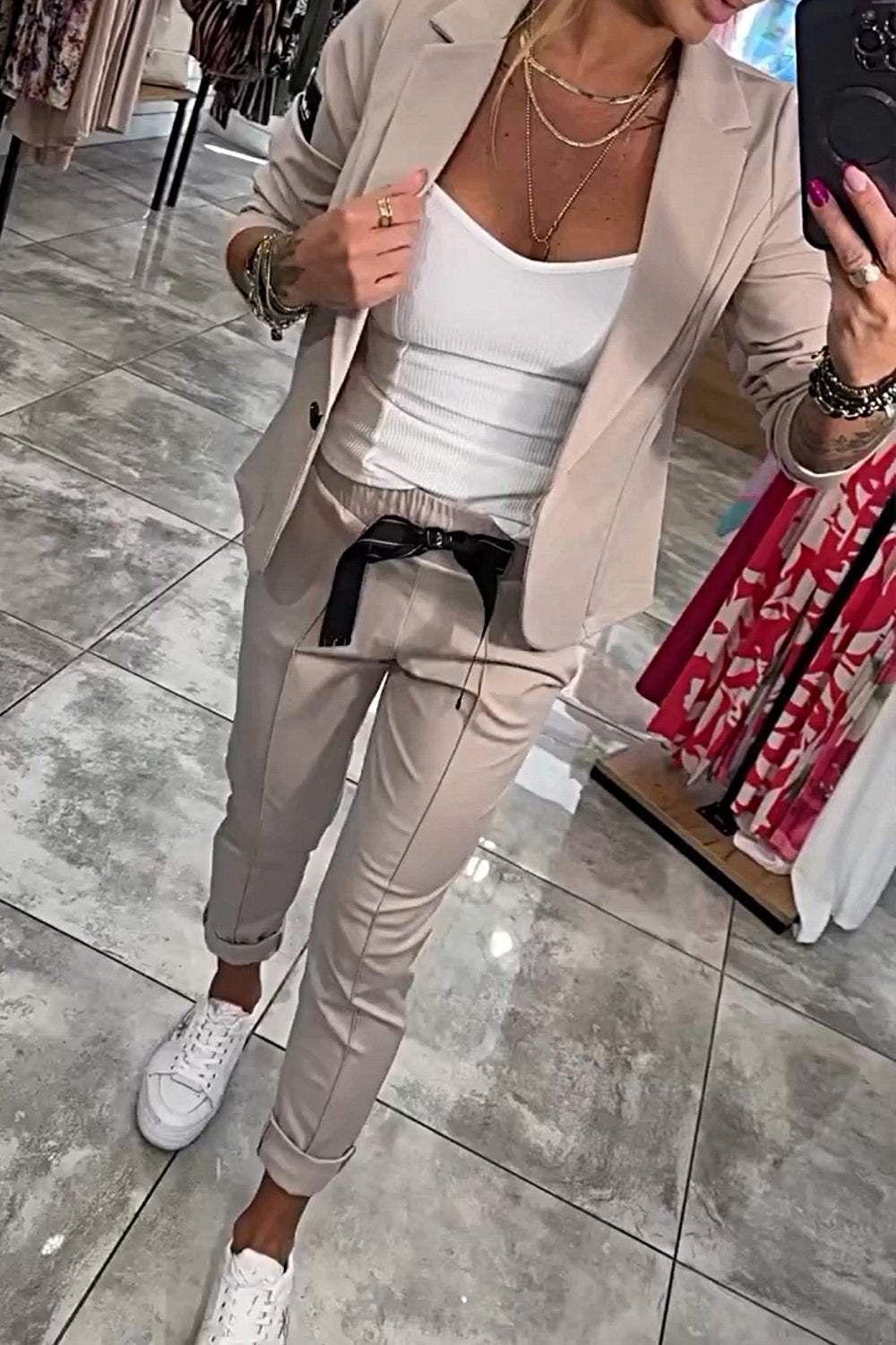 Loungewear Club™ | Ensemble Blazer et Jogger Décontracté
