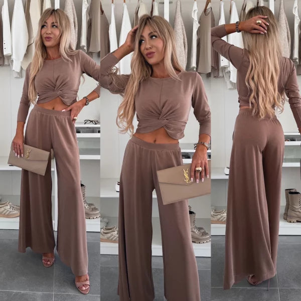 Loungewear Club™ | Ensemble à deux pièces avec twist