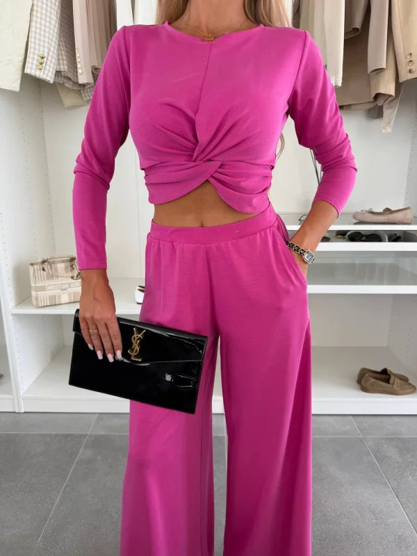Loungewear Club™ | Ensemble à deux pièces avec twist
