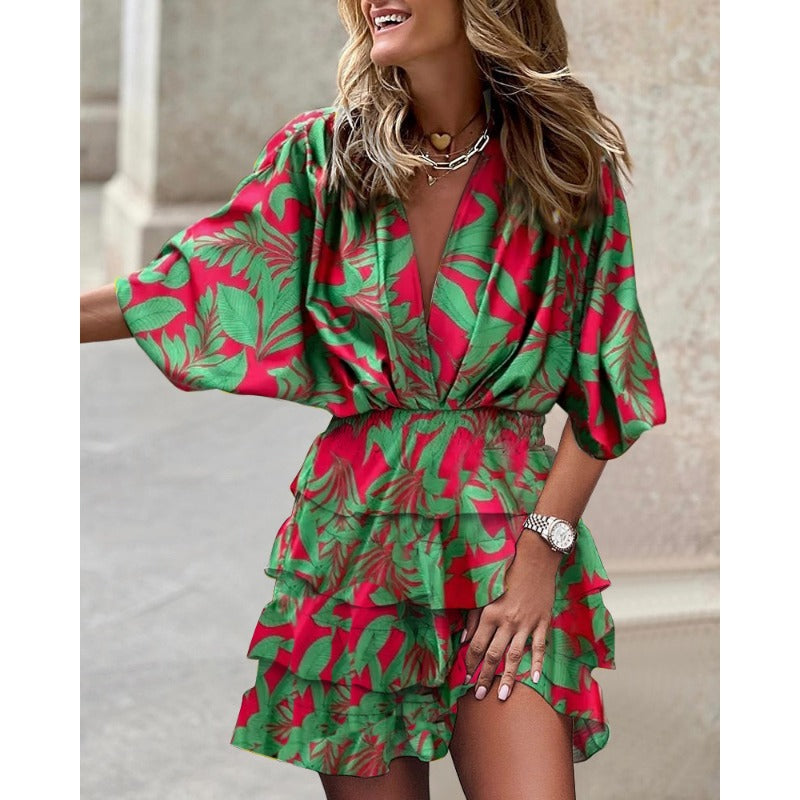 Francesca™ - Robe Imprimée Élégante