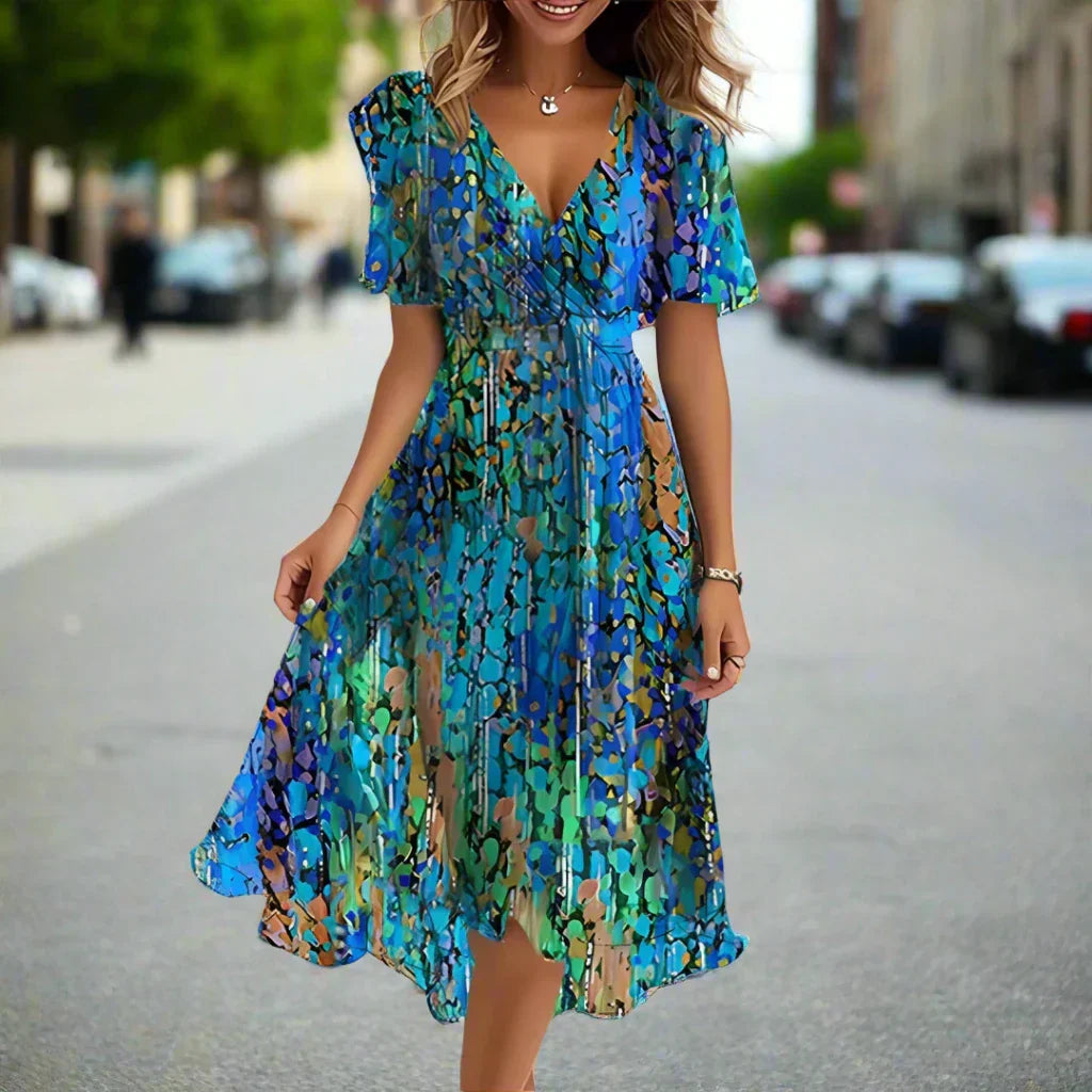 Elvira™ - Robe d'été imprimée