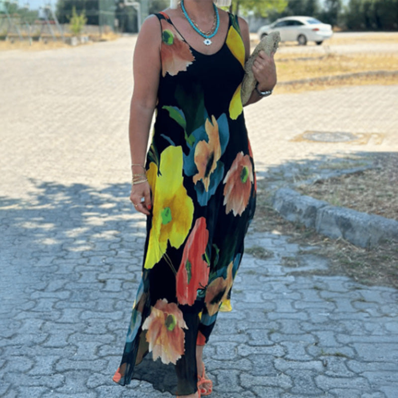 Loungewear Club™️ | Robe fleurie élégante