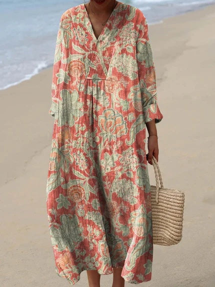Elin | Robe Fleurie Vintage