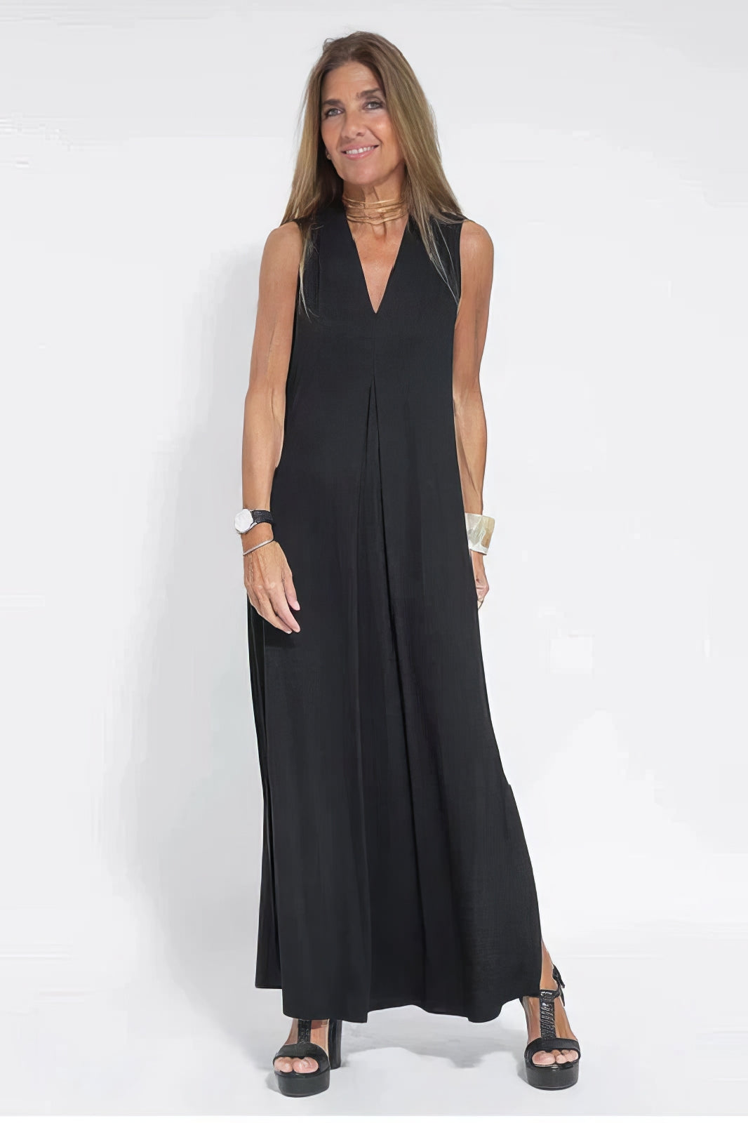 Elise | Robe Longue Élégante avec Cardigan Offert