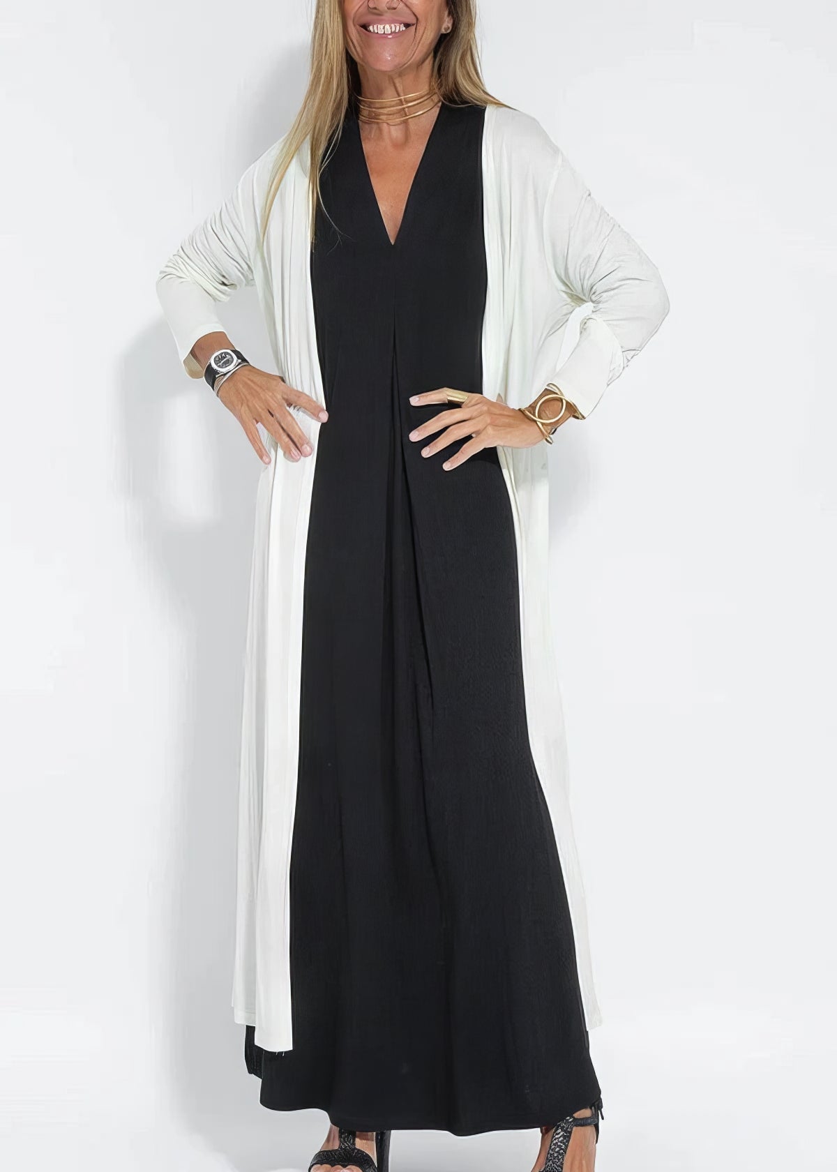 NATALIA | Robe longue élégante