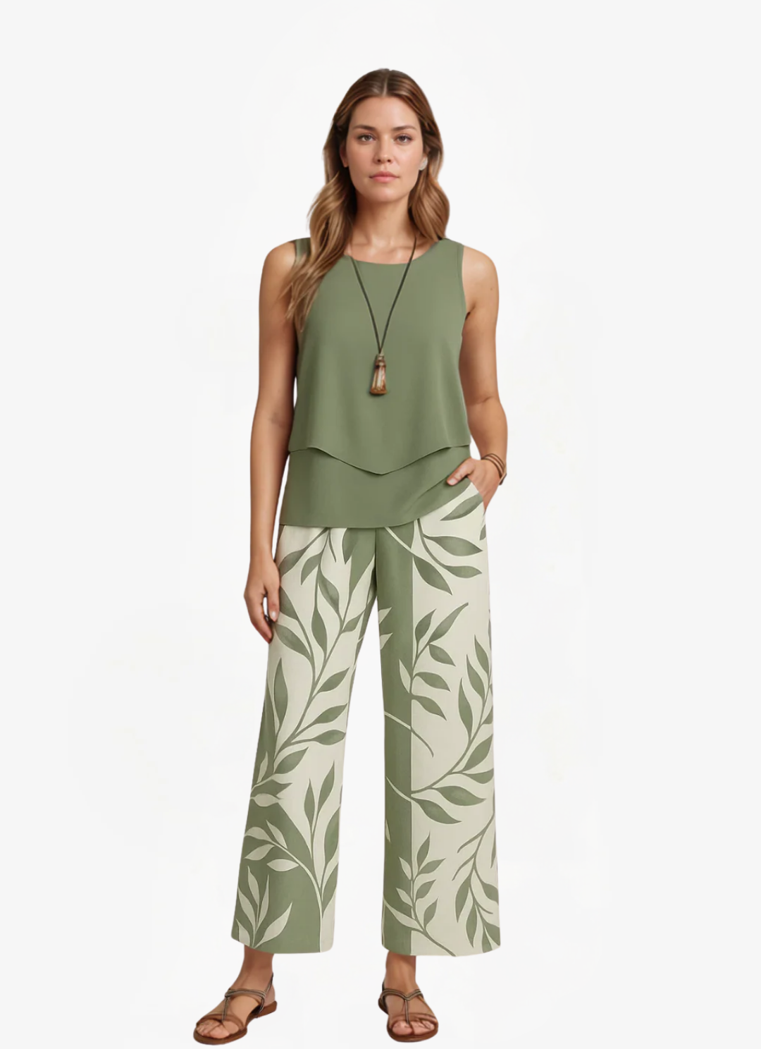 Loungewear Club™ | Ensemble à imprimé tropical