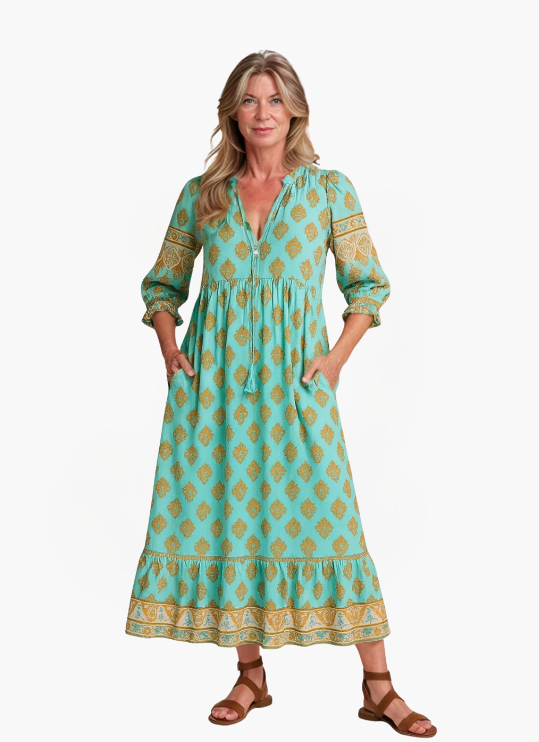 Loungewear Club™ | Tunique Boho avec Franges