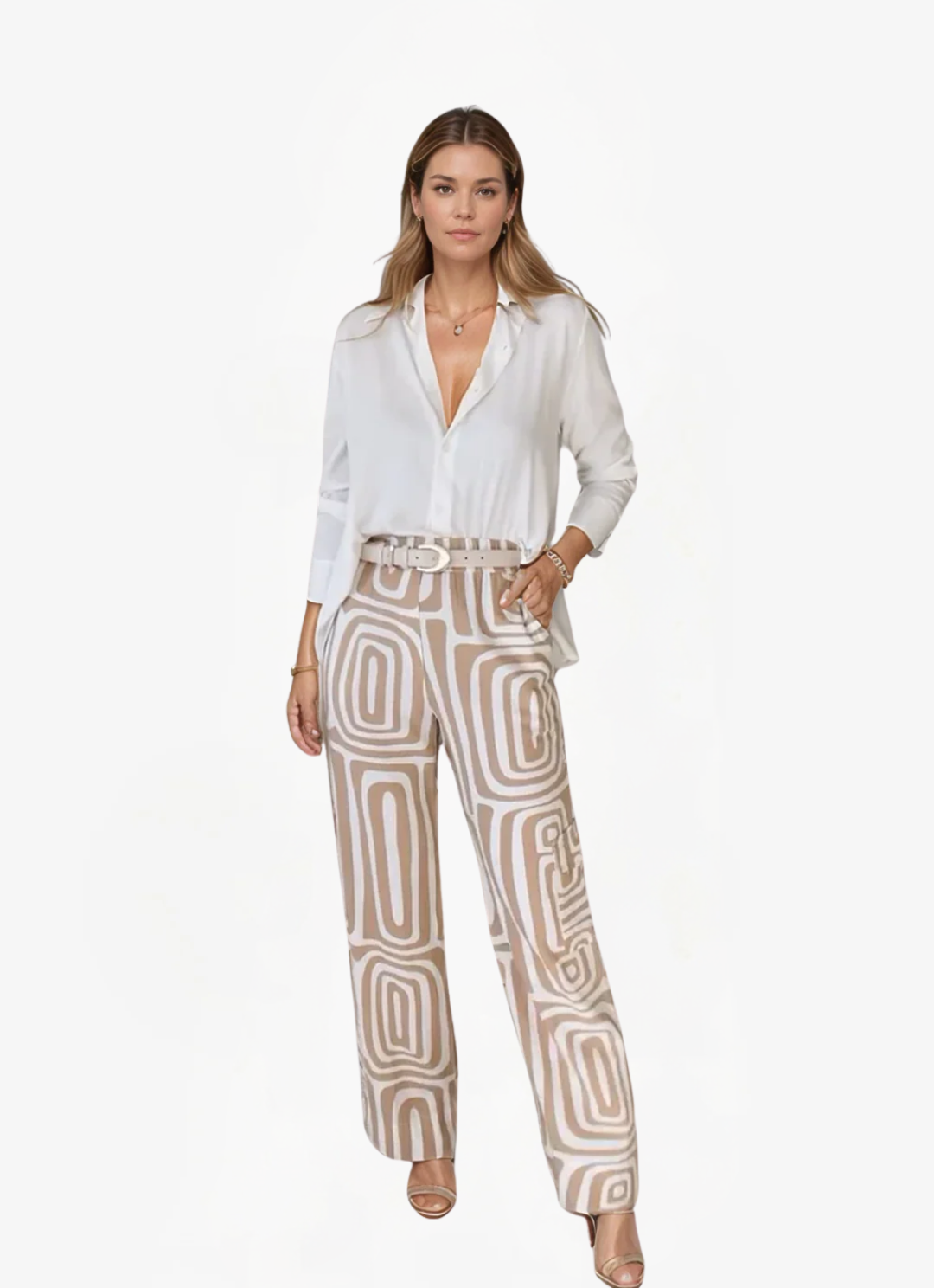 Loungewear Club™ | Ensemble Retro-Chic avec Pantalon Large