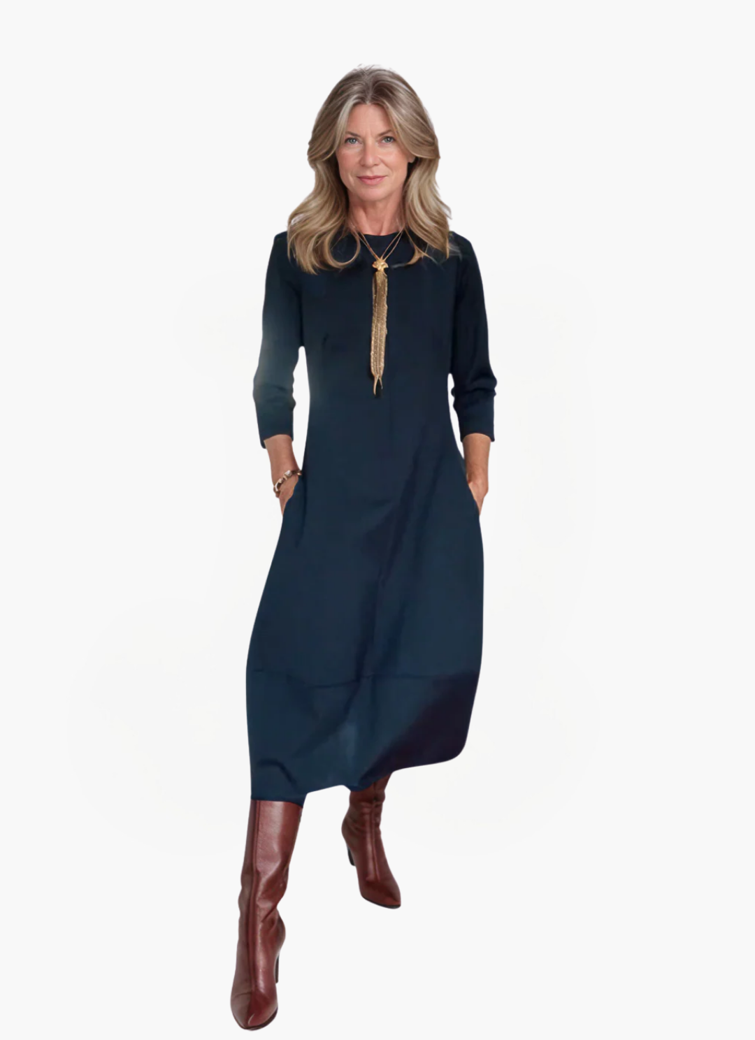 Loungewear Club™ | Robe Midi Élégante
