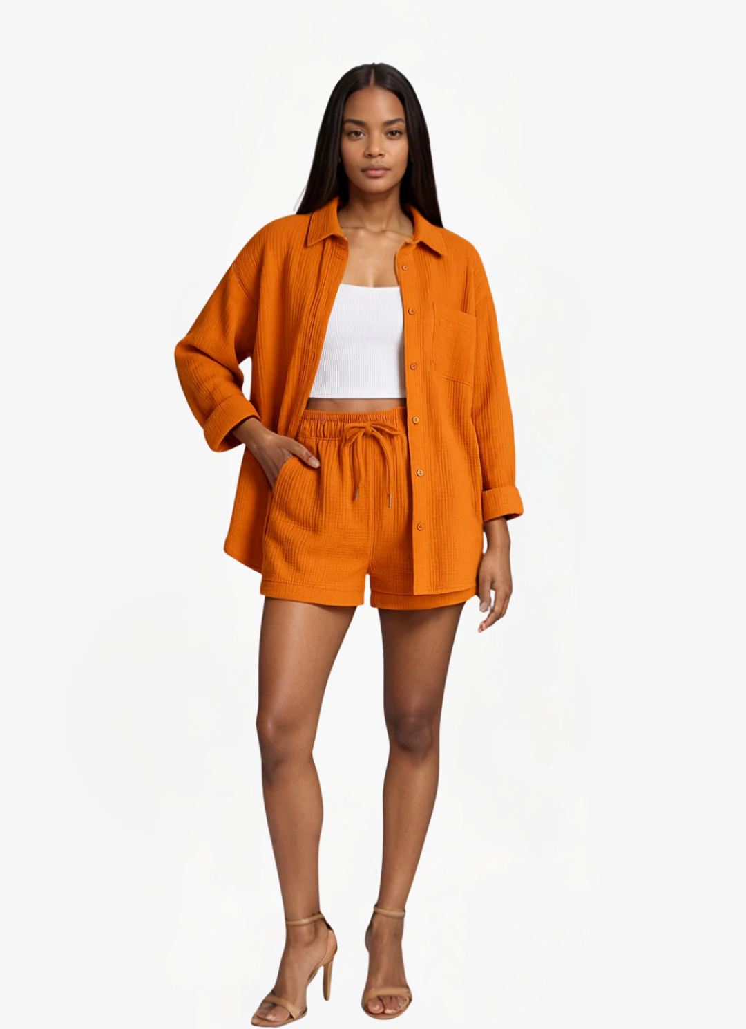Loungewear Club™ | Ensemble de Lounge en Coton Aéré