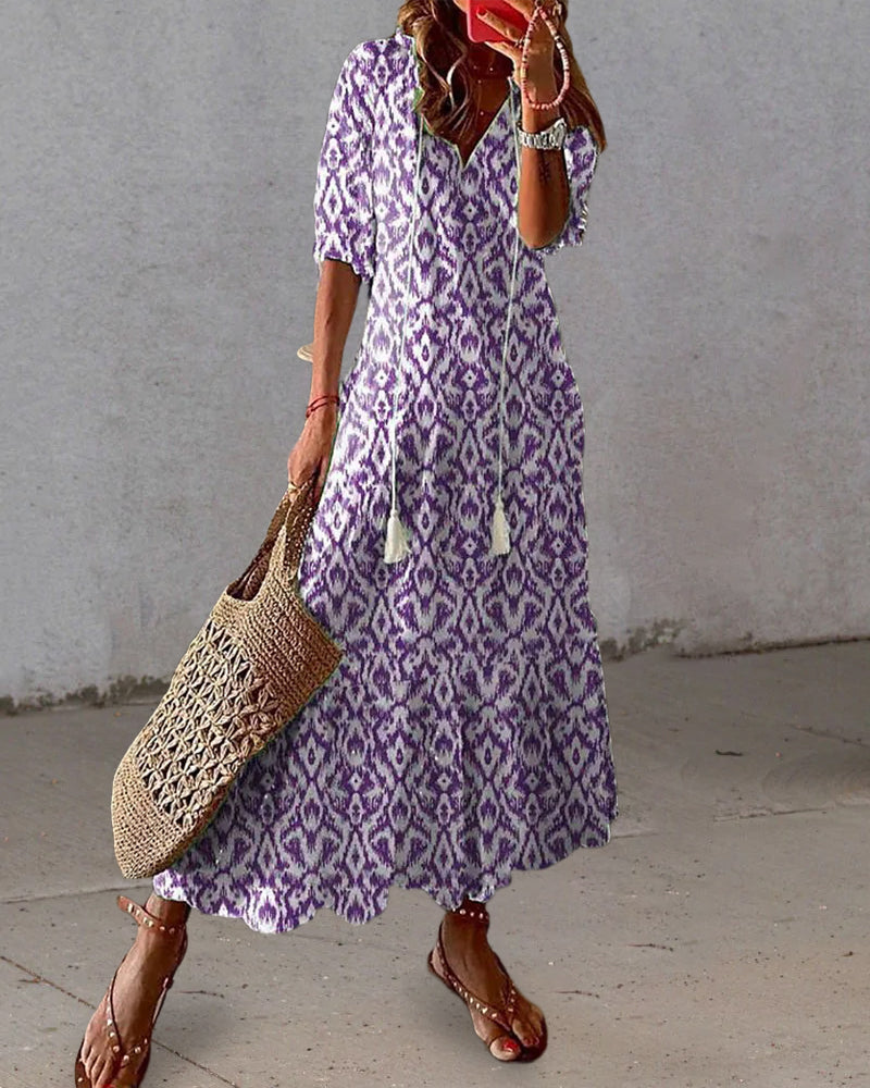 Dianna™ - Robe Bohème avec Couverture du Ventre