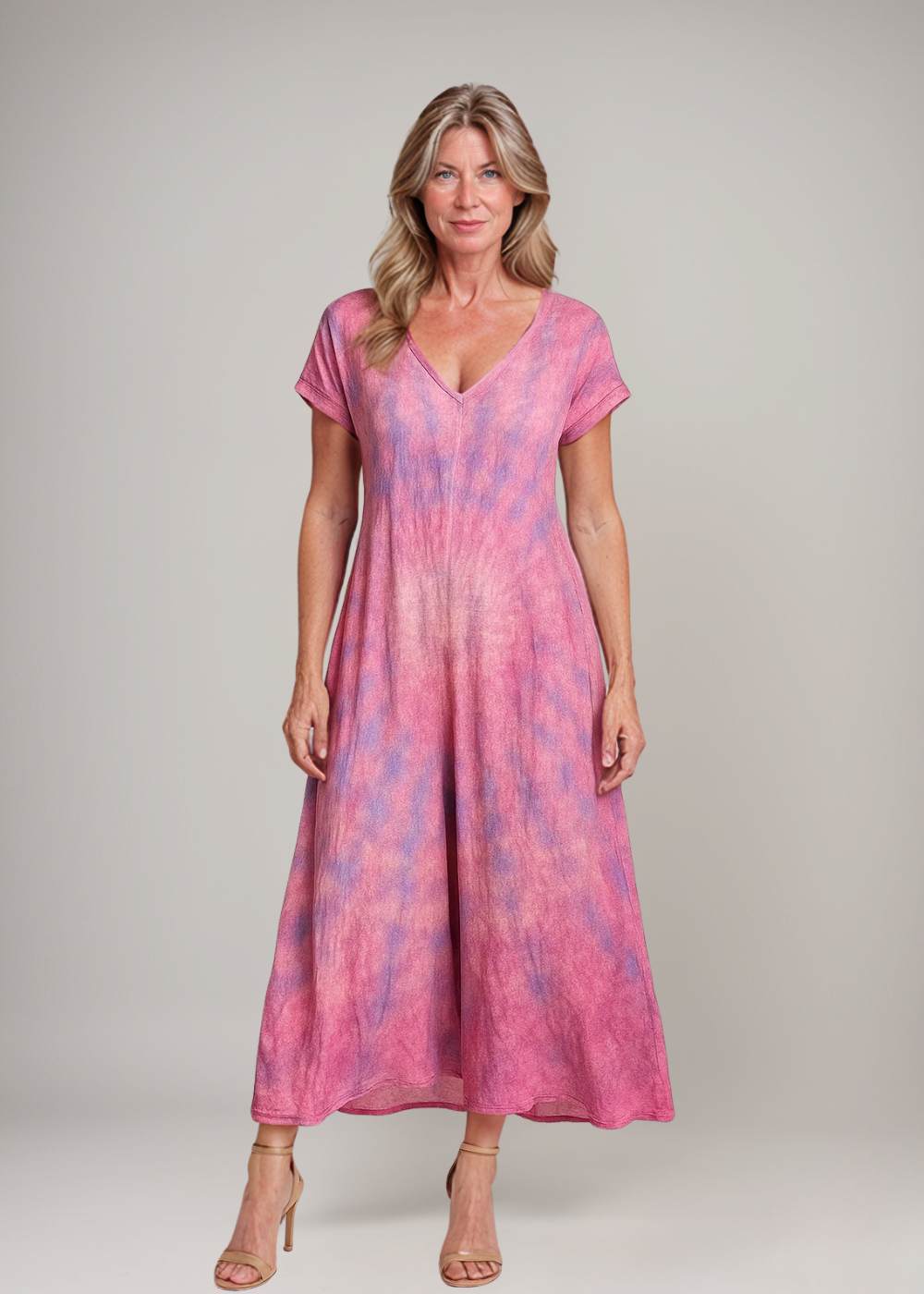 Loungewear Club™ | Robe Maxi Batik Ample